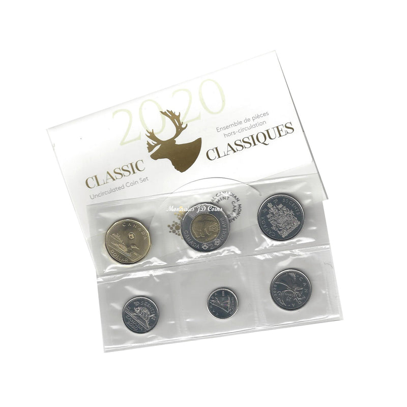 2020 Canada Classic Uncirculated Proof Like Coin Set