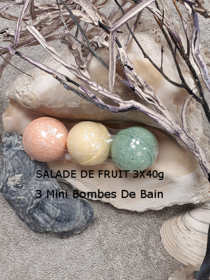 Bath Bomb Fruits Salad 3 x 40g