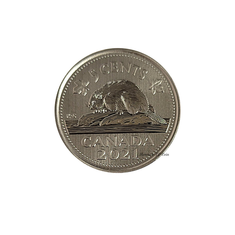2021 Canada 5 Cents Specimen