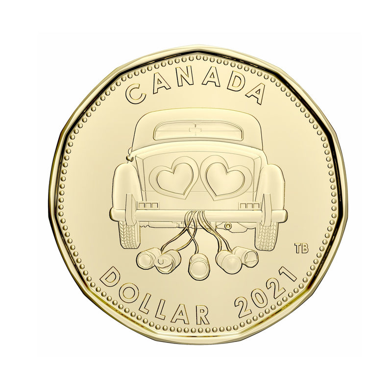 2021 Canada Wedding Gift Set With Special Loon Dollar