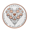 2021 Canada $20 Best Wishes on Your Wedding Day Fine Silver (No Tax)
