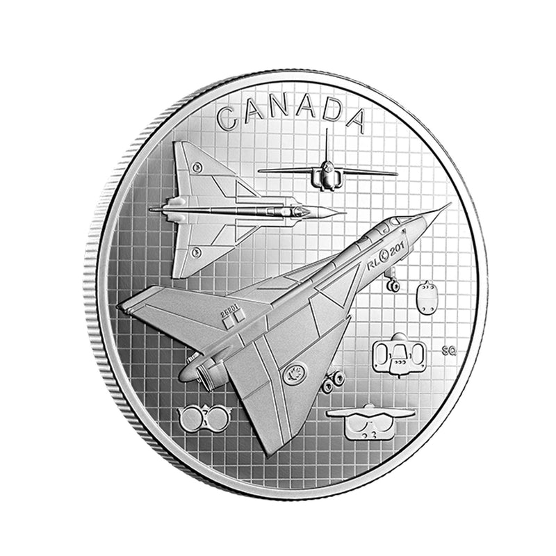 2021 Canada $20 The Avro Arrow Fine Silver (No Tax)