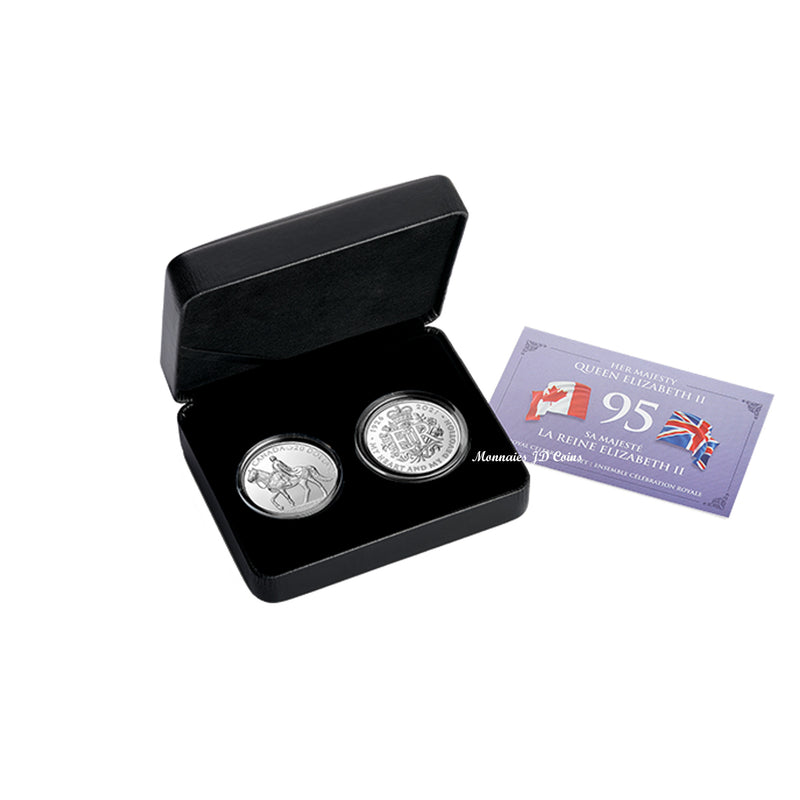 2021 Royal Celebration 2-coin Fine Silver Set (No Tax)