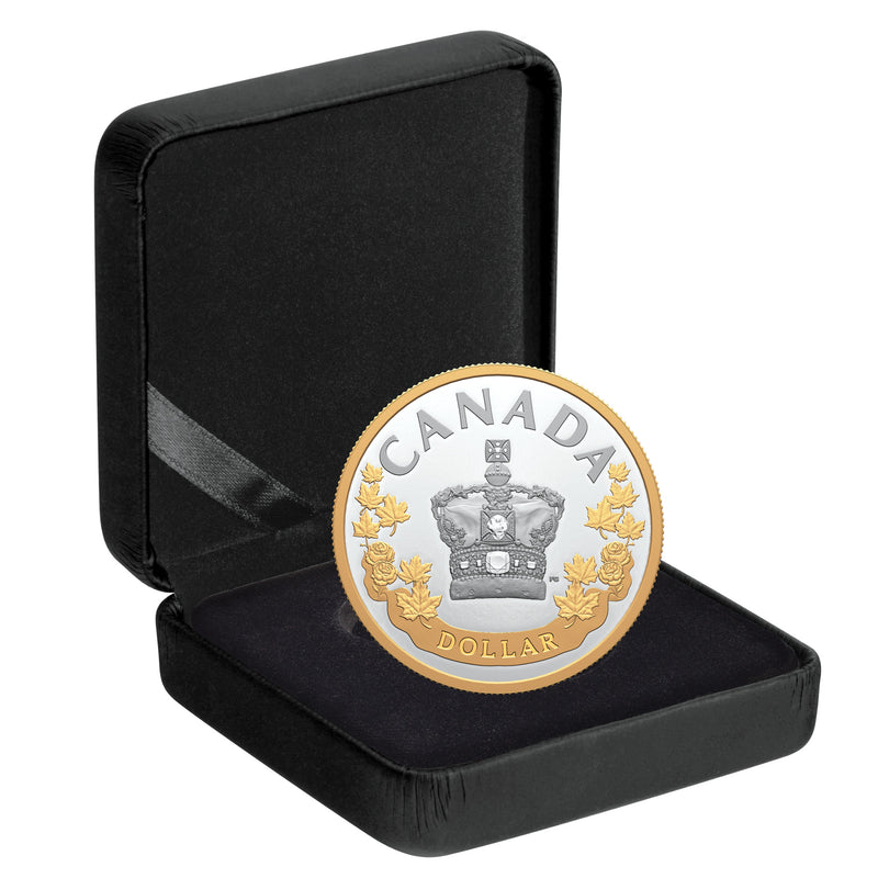 2022 Canada The Imperial State Crown Special Edition Proof Silver Dollar (No Tax)