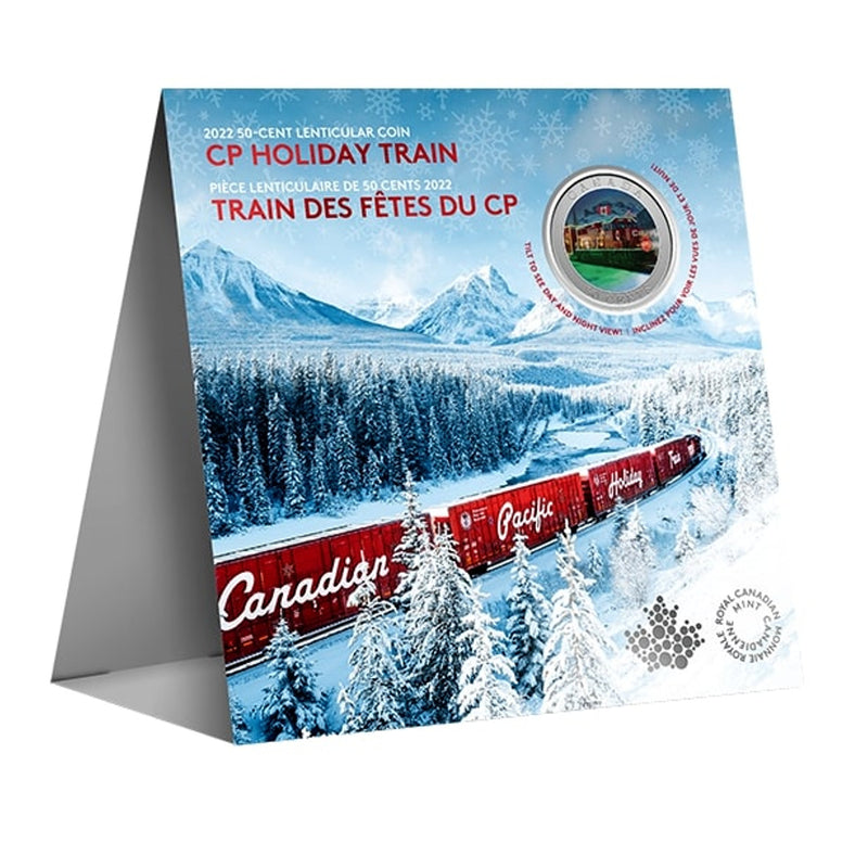 2022 Canada 50 cent Lenticular Coin -CP Holiday Train