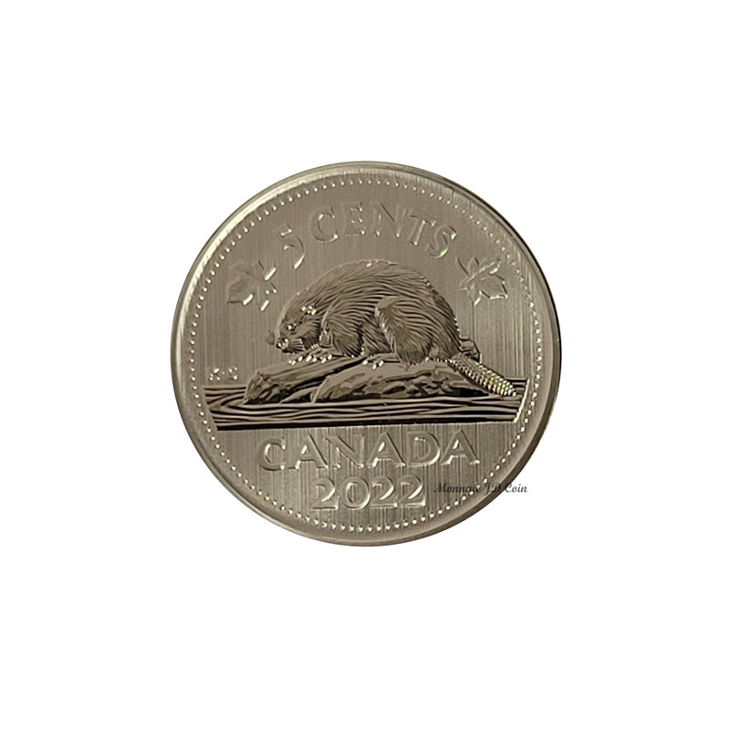 2022 Canada 5 Cents Specimen