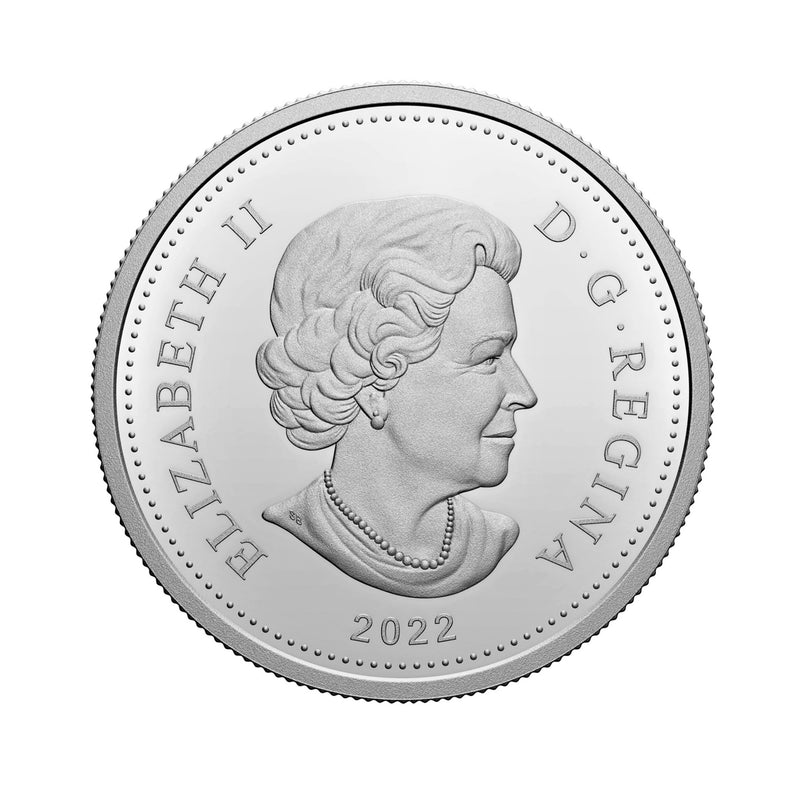 2022 Canada The Platinum Jubilee of Her Majesty Queen Elizabeth II Special Edition Proof Silver Dollar (NoTax )