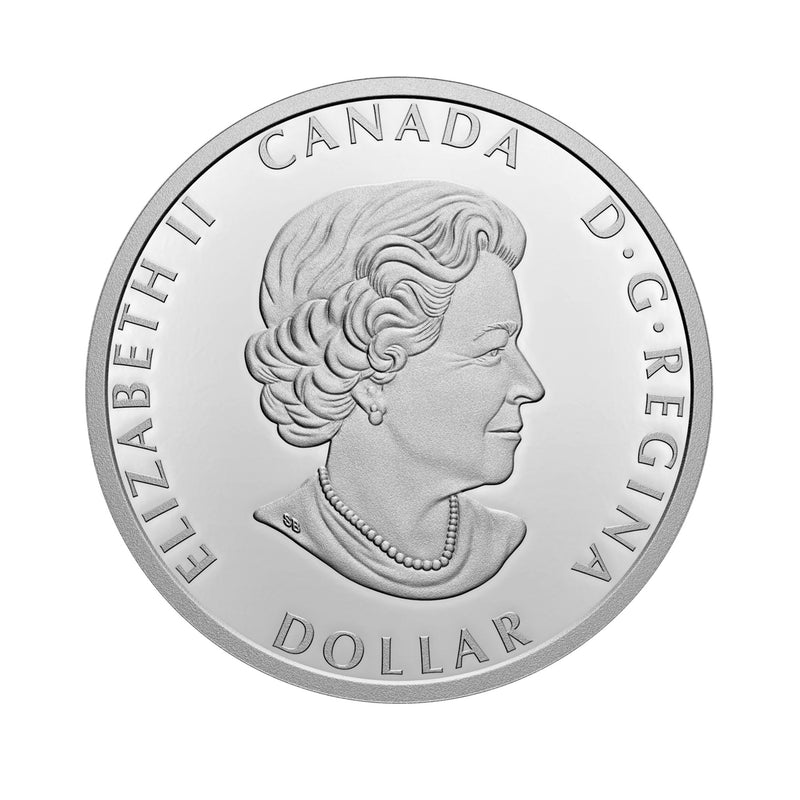 2022 Canada  $1 Peace Proof Dollar Ultra Hight Relief Fine Silver Coin