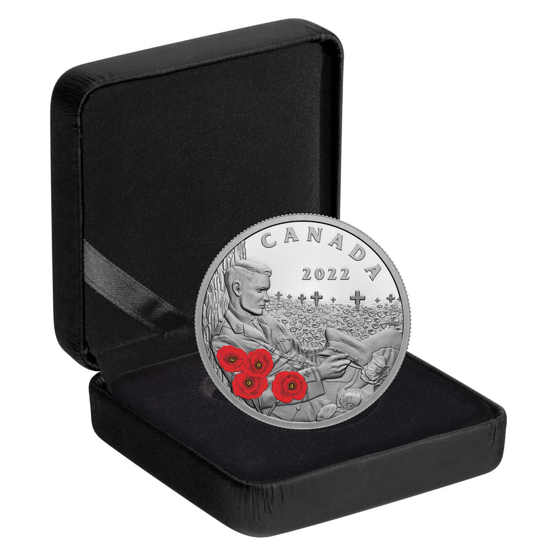 2022 Canada $20 Remembrance Day Fine Silver Coin
