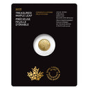 2022 Canada $5 Congratulations Treasured Gold Maple Leaf 1/10 oz 99.99% Pure Gold Coin