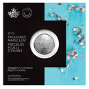 2022 Canada $5 Congratulations Treasured Silver Maple Leaf 1oz .999 Fine Silver