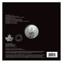 2022 Canada $5 Congratulations Treasured Silver Maple Leaf 1oz .999 Fine Silver