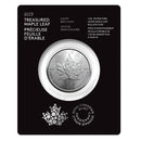 2022 Canada $5 Happy Birthday Treasured Silver Maple Leaf 1oz. .999 Fine Silver