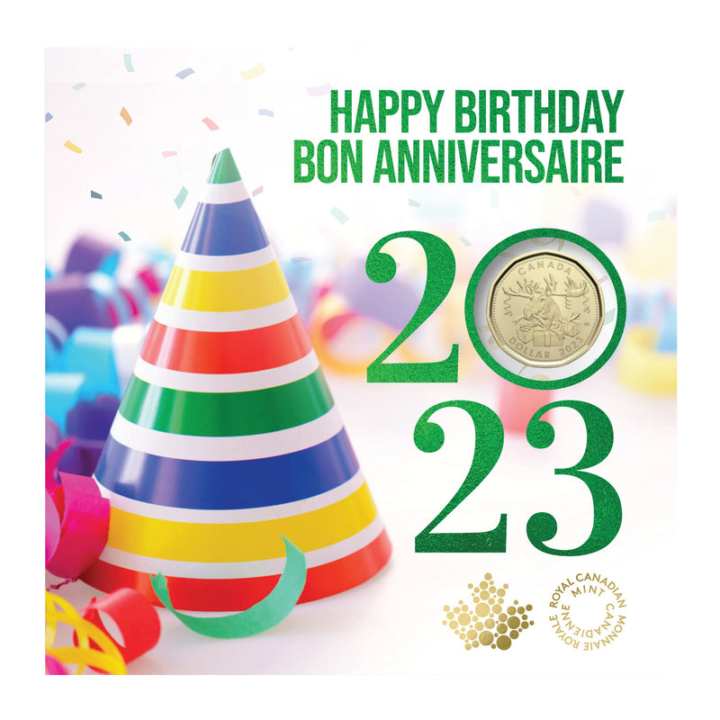 2023 Canada Birthday Gift Set With Special Loon Dollar