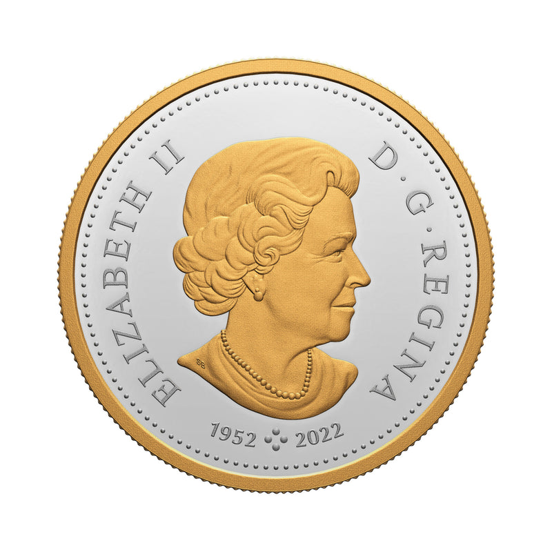 2023 Canada Dollar Kathleen Kit Coleman Pionner Journalist Gold Plated Proof Silver In Square Capsule