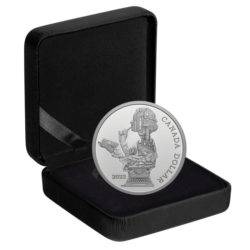 2023 Canada Dollar Kathleen "Kit" Coleman Pioneer Journalist Proof Silver (No Tax)