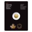 2023 Canada $5 Treasured Gold Maple Leaf 1/10oz 99.99% Pure Gold Coin