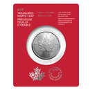 2023 Canada $5 Treasured Silver Maple Leaf: Year of the Rabbit 1oz Pure Silver