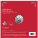 2023 Canada $5 Treasured Silver Maple Leaf: Year of the Rabbit 1oz Pure Silver