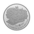 2022 Canada 1952-2022 Queen Elizabeth II's Coronation $50 5OZ Pure Silver Dollar Coin