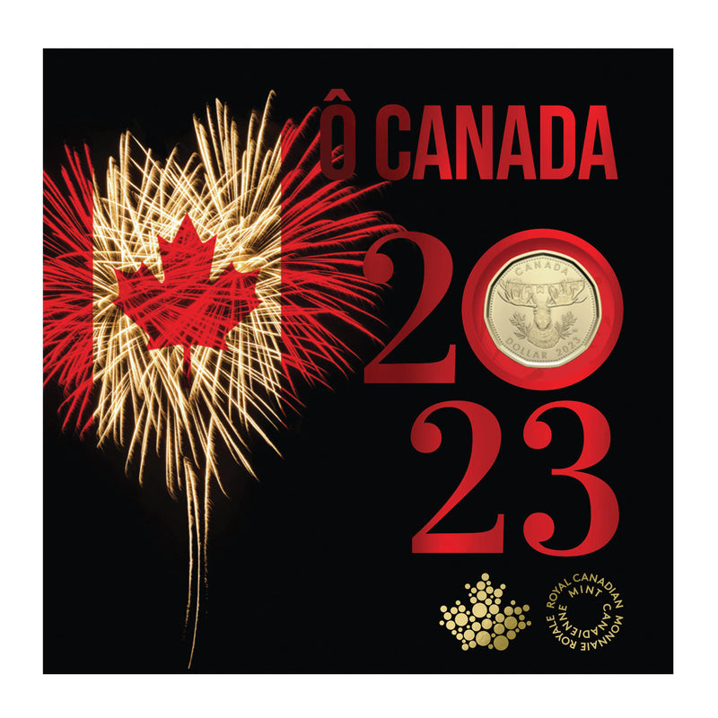 2023 Canada  O Canada Gift Set With Special Loon Dollar