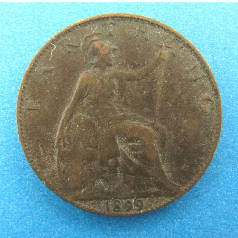 1899 Great Britain Half Penny Coin