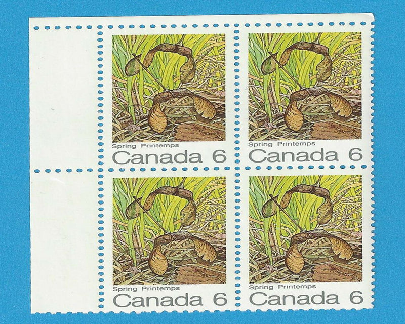 Canada 1971 Maple Leaves In Four Seasons Spring Scott