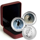 2015 Canada 25 Cents Lenticular Coin Haunted Canada Brakeman