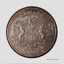 1971 Canada Medal British Columbia 1871-1971 Mule Deer & BC Coat Of Arms (NoTax)