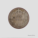 1907 Great Britain 6 Pence Edward VII Silver Coin (BX94)