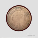 1870 Ceylon British-Sri Lanka 5 Cents Victoria (BX110)