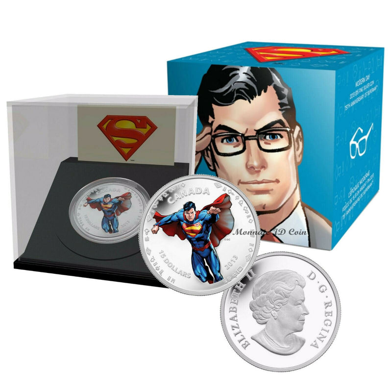 2013 Canada $15 Modern Day Superman 1/2oz Fine Silver Coin (No Tax)