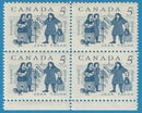 1962 Canada Stamp 5 Cent Jean Talon & Colonists Scott