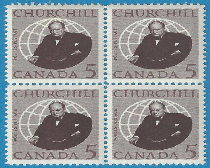 1965 Canada Stamp 5 Cent Sir Winston Churchill Scott