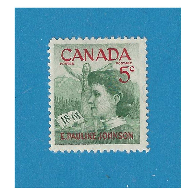 1961 Canada Stamp 5 Cent Pauline Johnson Scott