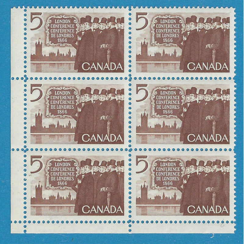 1966 Canada Stamp 5 Cent London Conference Scott