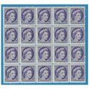 1954 Canada Stamp 4 Cent Queen Elisabeth II Wilding Portrait Scott