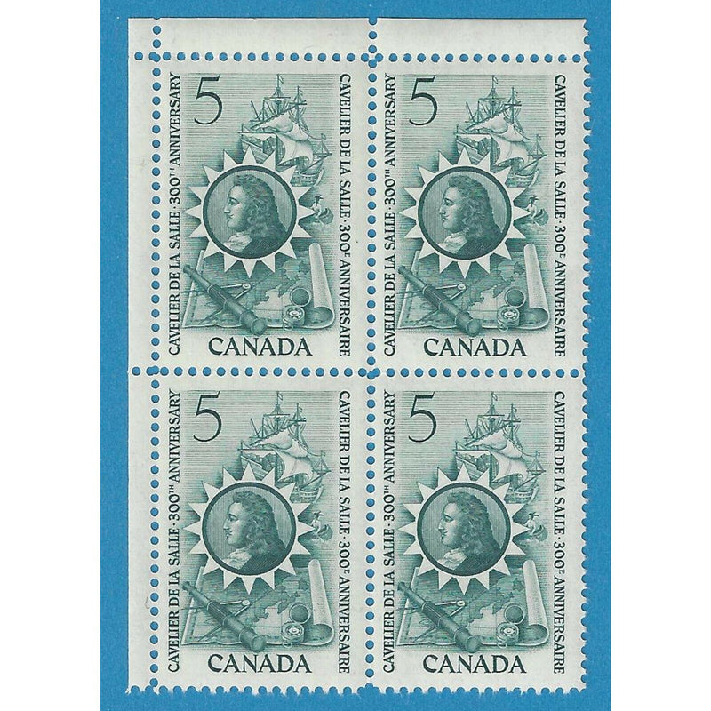 1966 Canada Stamp 5 Cent De La Salle Scott