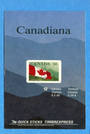 1989 Canada Definitive Issues Scott