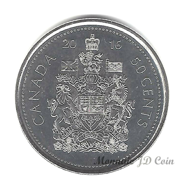 2016 Canada 50 Cents BU (MS-63)