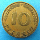 1940 German Bank Deutscher 10 Pfennig
