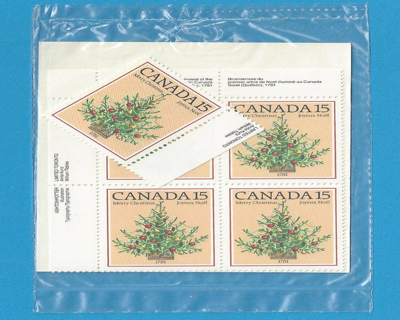 Canada 1981 Christmas Tree Scoot