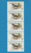 1969 Canada 25 Cent Stamp Birds Hermit Thrush Scott