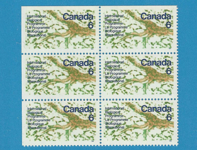 1970 Canada 6 Cent Stamp United Nations Biological Programme Scott