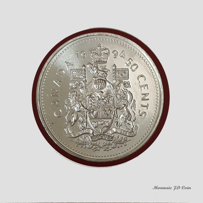 1994 Canada 50 Cents DOT Coin Choise BU (MS-64)