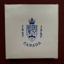 1967(1867) Canada Centennial Of Canadian Confederation Sterling Silver Medal