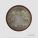 1946 Australia .500 Silver Florin George VI Coin (BX101)
