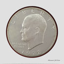 1972 USA 1 Silver Dollar Eisenhower Coin (BX116)
