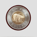 2009 Canada $2 Proof Like Polar Bear Come In Holder