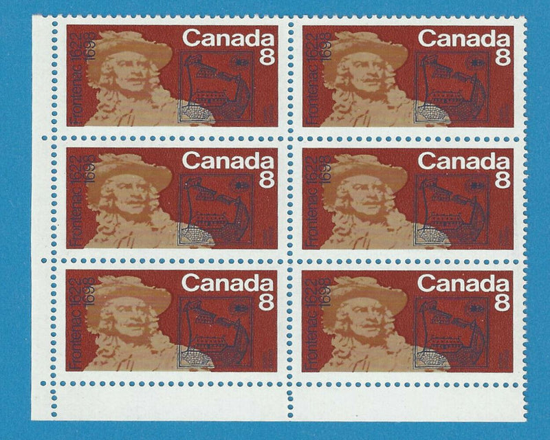 1972 Canada Stamp 8 Cent Frontenac Scott